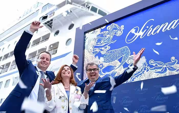 Oceania Cruises’ Celebrates Christening of Newest Ship, Sirena