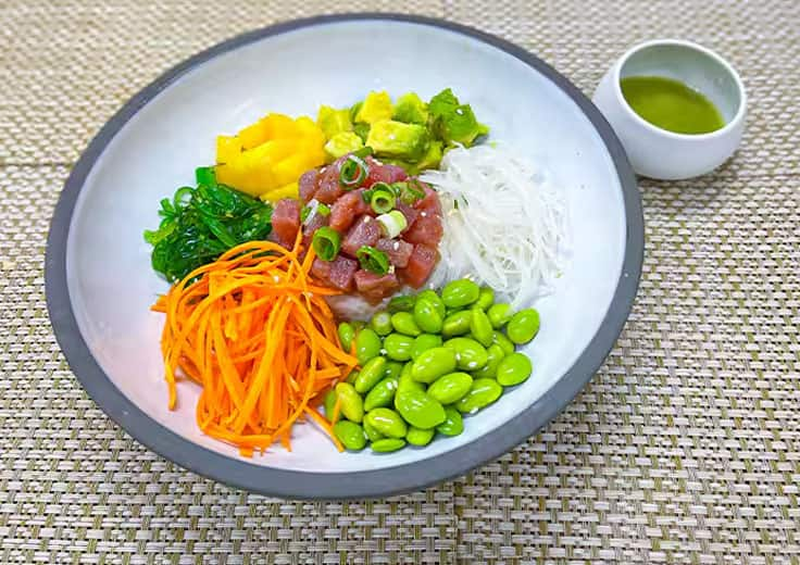 Aquamar Kitchen: Yellowfin Tuna Poke Bowl