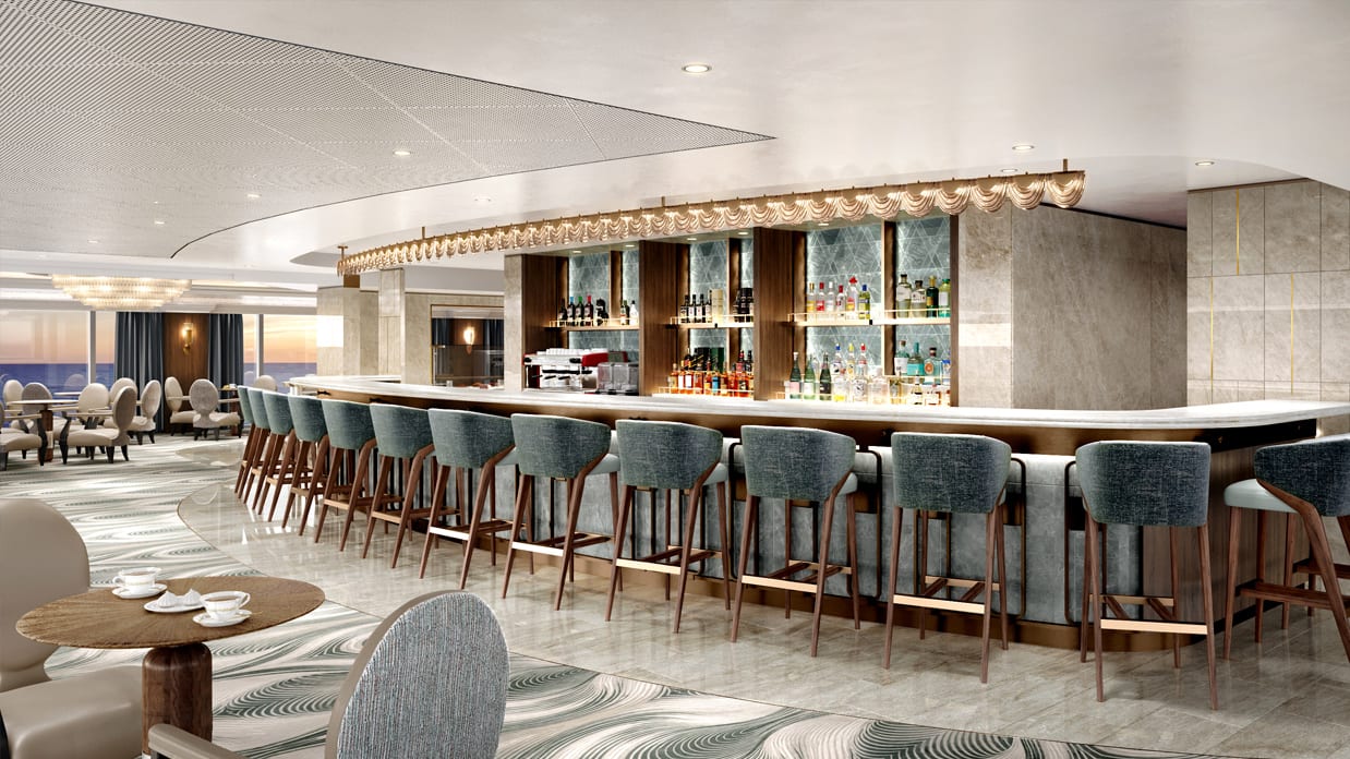 Baristas onboard Oceania Aurelia