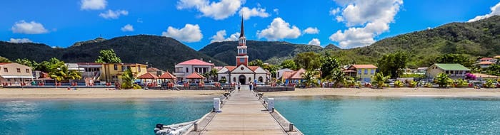 Caribbean Beach Town