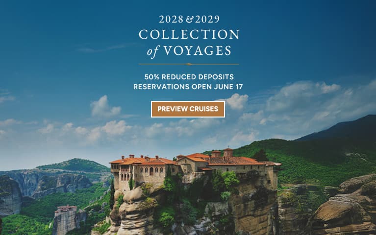 Oceania Cruises 2028 & 2029 Collection of Voyages with 50% Reduced Deposits
