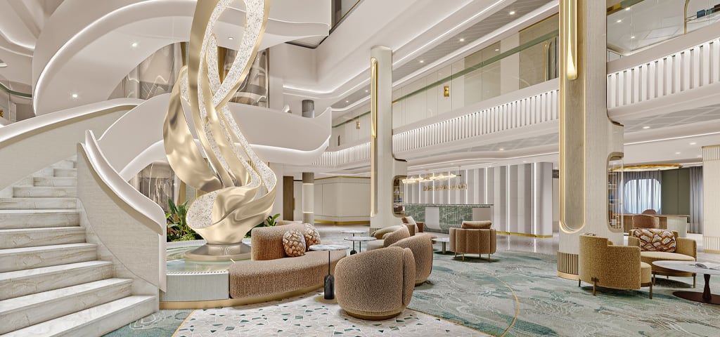 Oceania Sonata Grand Staircase