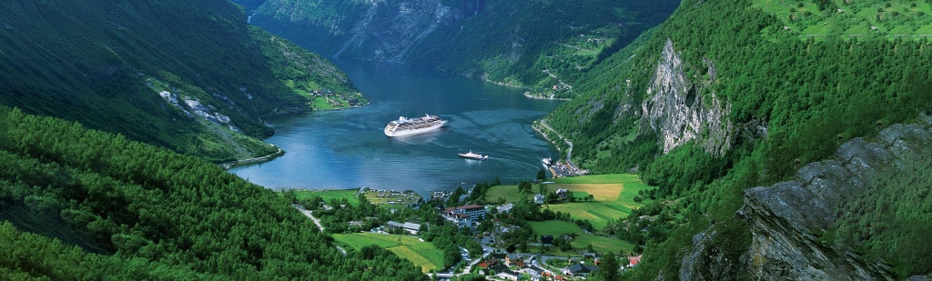 Experience Geirangerfjords mesmerizing grandeur and scenery aboard Oceania Cruises.