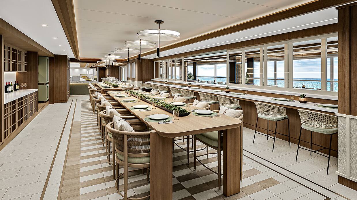 Oceania Sonata Aquamar Kitchen