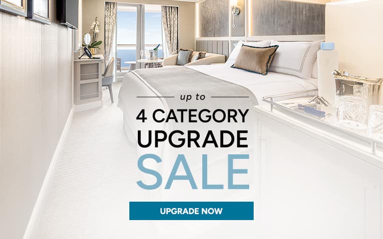 Oceania Cruises Upgrade Sale, Up to a 4 Category Upgrade