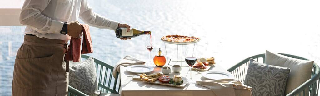 The Pizzeria onboard Oceania Aurelia