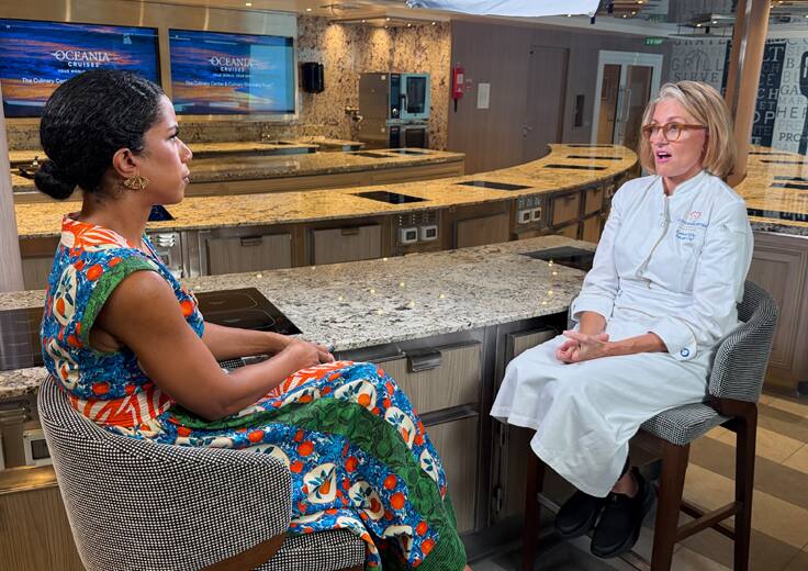 Behind the Scenes with Chef Kelly on CBS