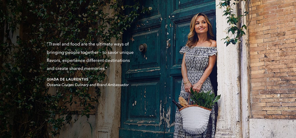 Oceania Cruises Culinary Ambassador, Giada De Laurentiis