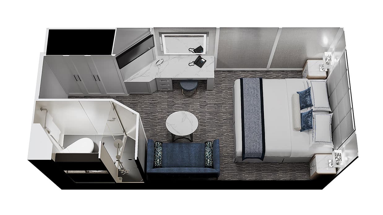 Inside Stateroom Diagram