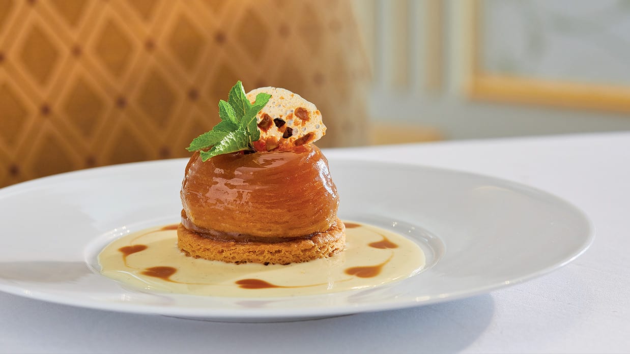 - Apple Tartin at The Grand Dining Room On Board Marina