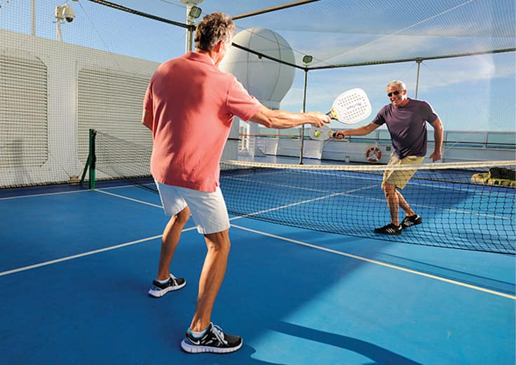 Paddle Tennis On Board Riviera