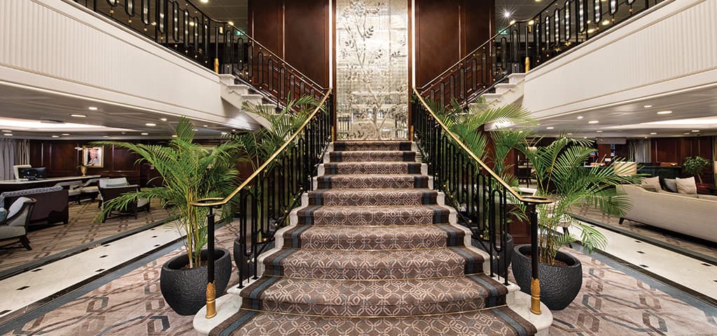 Regatta R Class Oceania Cruises Grand Stairs