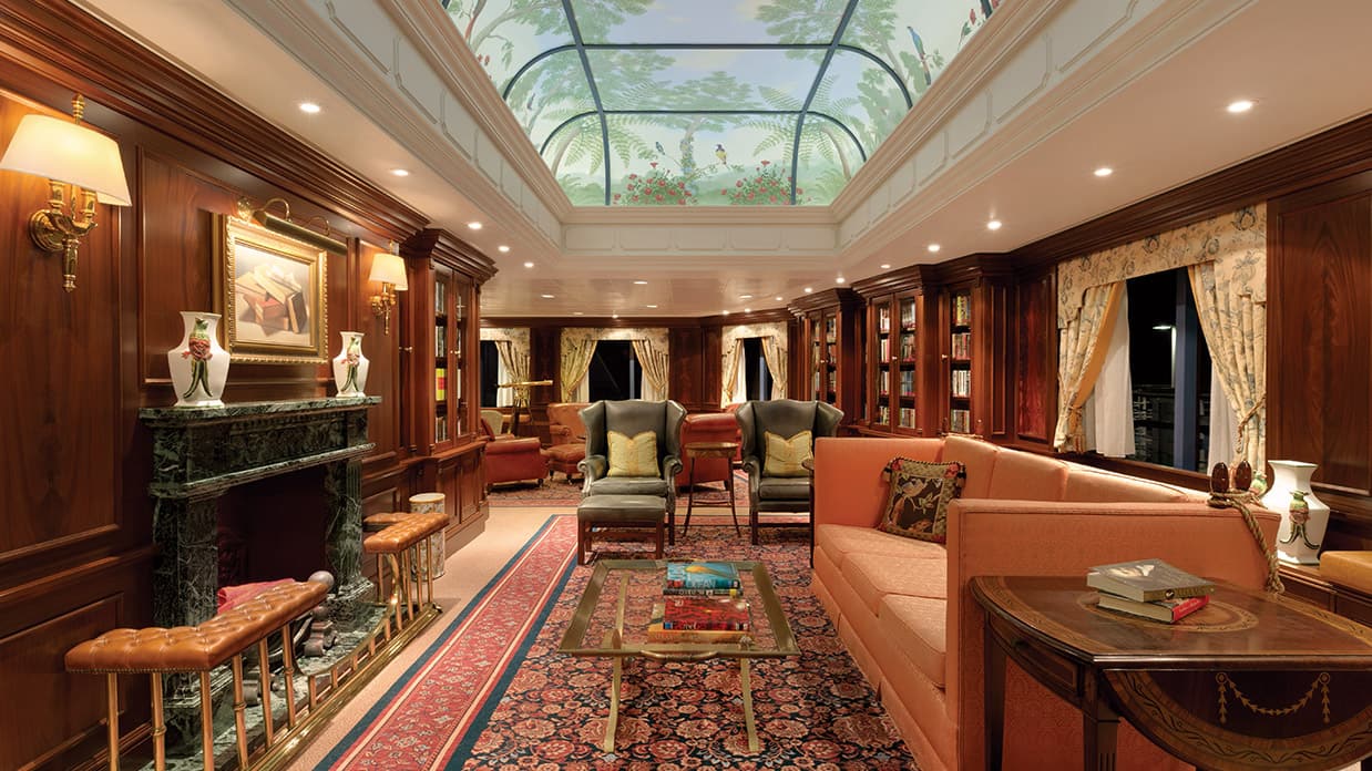 Library Nautica Oceania Cruises