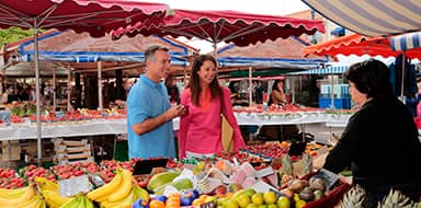 Couple in Market