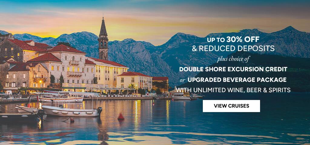 Oceania Cruises Upgrade Your Experience Offer, Cruises to Kotor, Montenegro