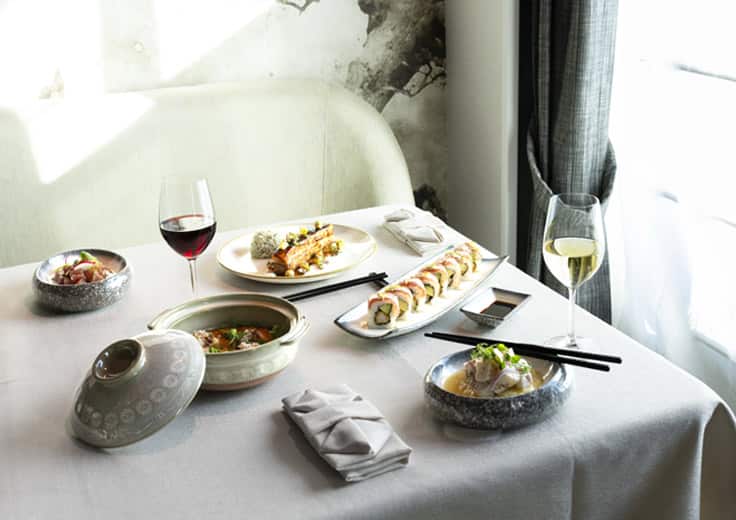 Red Ginger, complimentary specialty restaurants onboard Oceania Cruises.